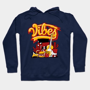 Vibes Midas Gold Sneaker Art Hoodie